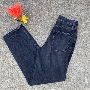 High Waisted Black Baggy Jeans!